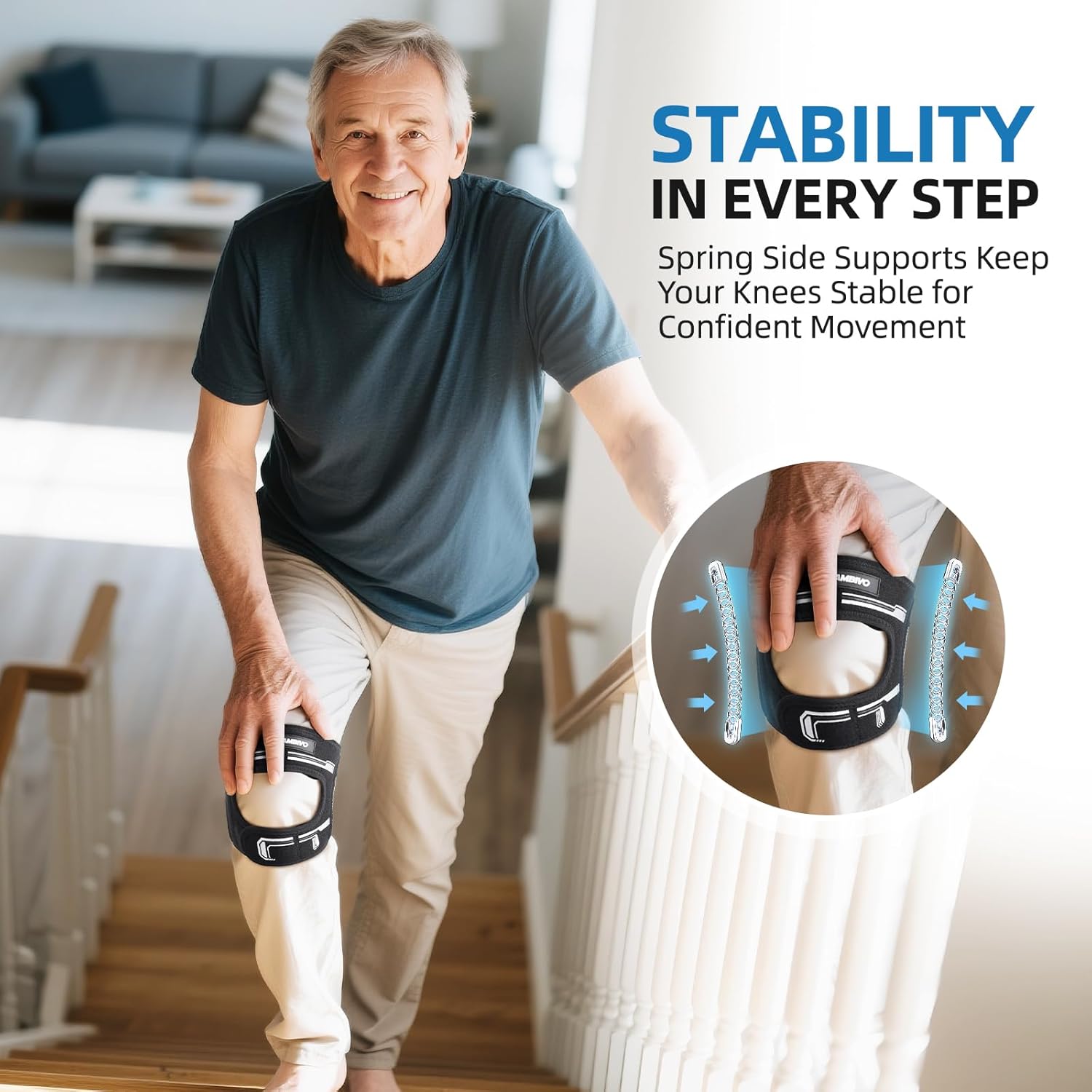 CAMBIVO Patella Tendon Support Knee Brace - photo 2